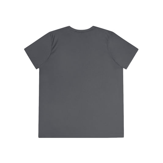 Plain back of iron grey women's performance tee