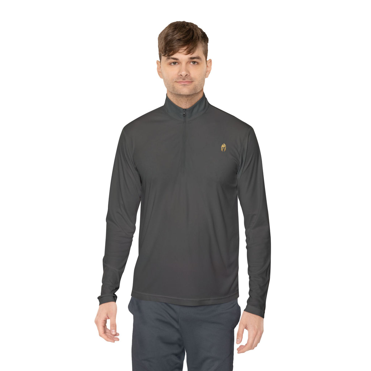 Men's Performance Quarter-Zip (Helm / Age Quod Agis)