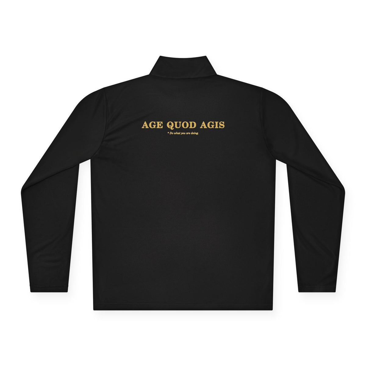Men's Performance Quarter-Zip (Helm / Age Quod Agis)