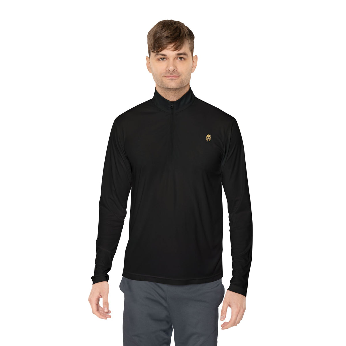 Men's Performance Quarter-Zip (Helm / Age Quod Agis)