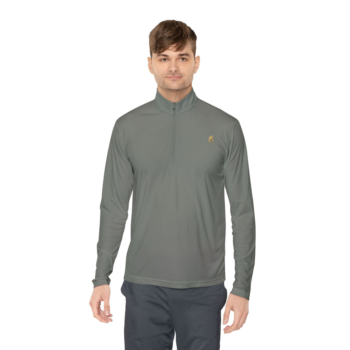 Men's Performance Quarter-Zip (Helm / Age Quod Agis)