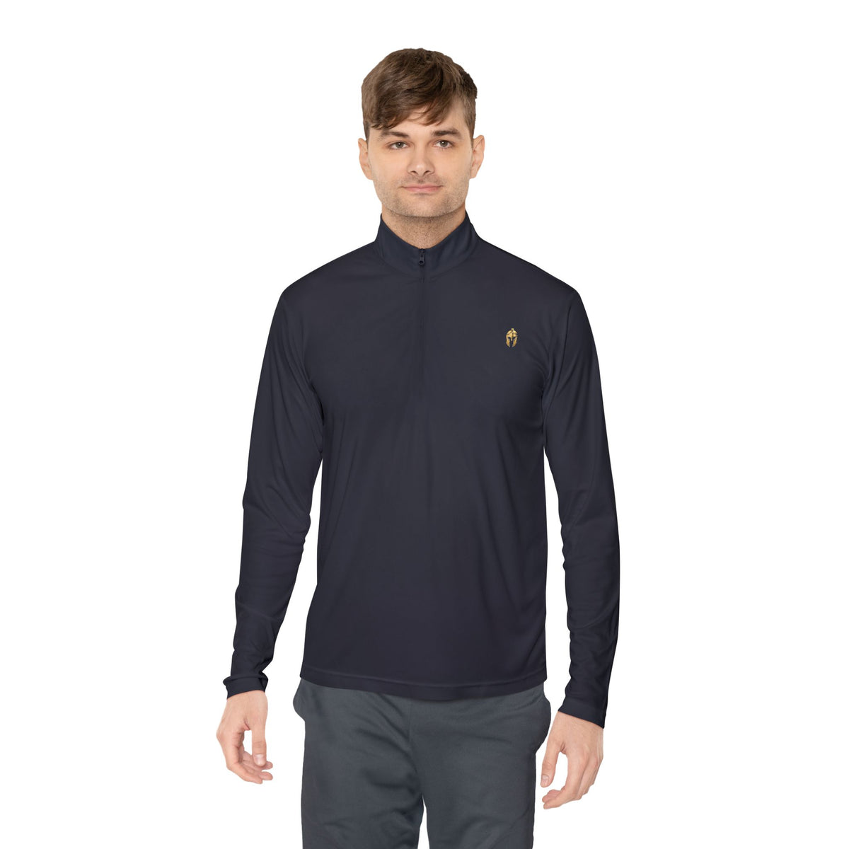 Men's Performance Quarter-Zip (Helm / Age Quod Agis)
