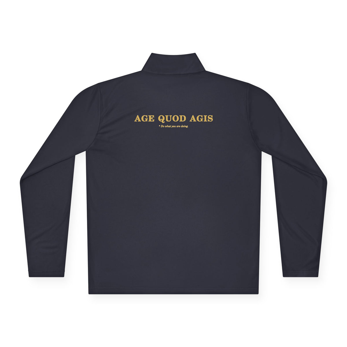 Men's Performance Quarter-Zip (Helm / Age Quod Agis)
