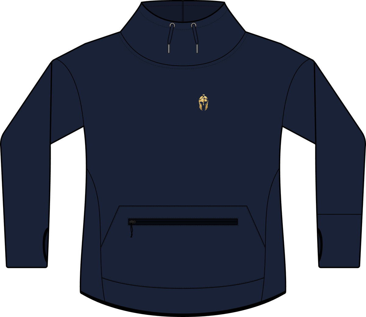 Women's Cowl Neck Pullover (Helm)